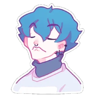 😞 emoji Малиновый джем Telegram sticker 6 of 47