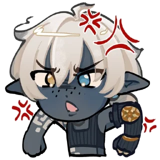 🤬 emoji эльфобебрики by @slimespitter Telegram sticker 5 of 15