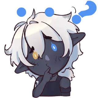 🤨 emoji эльфобебрики by @slimespitter Telegram sticker 13 of 15
