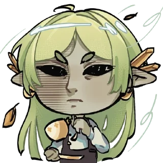 💀 emoji эльфобебрики by @slimespitter Telegram sticker 4 of 15