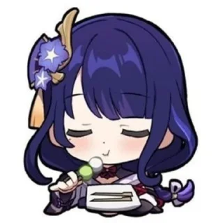 🍡 emoji Геншин импакт Telegram sticker 24 of 94
