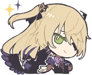 😏 emoji Геншин Импакт ч.2 @nyasticks Telegram sticker 22 of 41