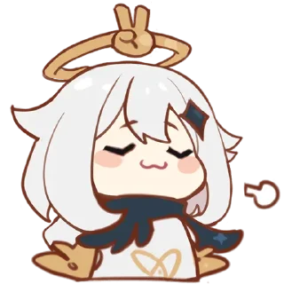 😌 emoji Геншин Импакт ч.1 @nyasticks Telegram sticker 16 of 17