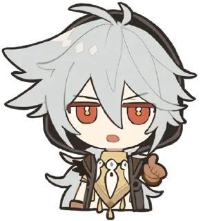 👆 emoji Геншин Импакт ч.2 @nyasticks Telegram sticker 20 of 41