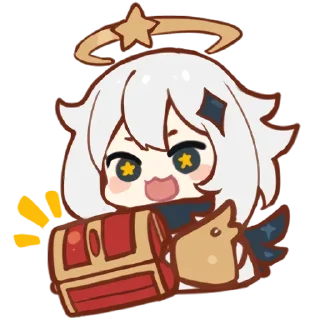 😍 emoji Геншин Импакт ч.1 @nyasticks Telegram sticker 11 of 17