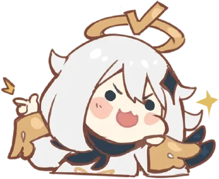 🥳 emoji Геншин Импакт ч.1 @nyasticks Telegram sticker 8 of 17