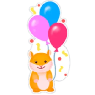 🥳 emoji День с Тиной Telegram sticker 16 of 19