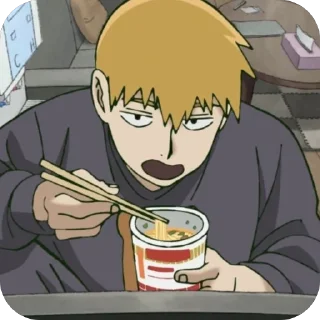 🥄 emoji Reigen Arataka • @Earth928B Telegram sticker 17 of 50