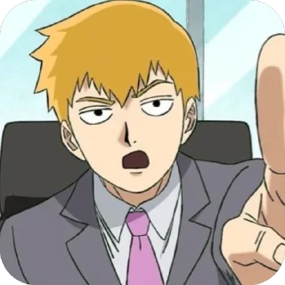 😠 emoji Reigen Arataka • @Earth928B Telegram sticker 20 of 50