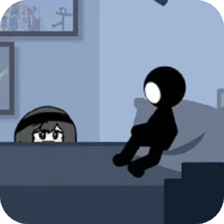 🌟 emoji Stickman Sleeptalk @SubSticks Telegram sticker 18 of 20