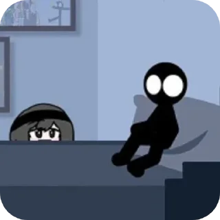 🌟 emoji Stickman Sleeptalk @SubSticks Telegram sticker 19 of 20