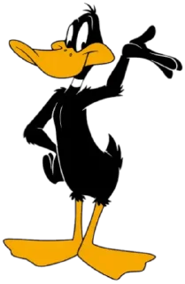 😁 emoji Duffy Duck (@BugsBunnyJr) Telegram sticker 1 of 20