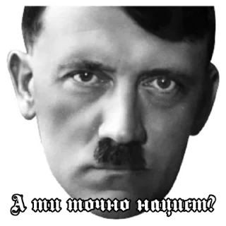 🧐 emoji Україномовний Нацизм Telegram sticker 7 of 60