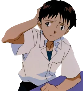 😥 emoji Shinji @stickers_teleg_telegramstickeri Telegram sticker 8 of 50