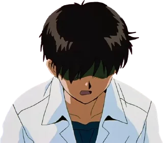 😓 emoji Shinji @stickers_teleg_telegramstickeri Telegram sticker 10 of 50