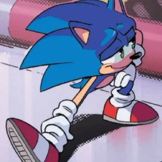 😊 emoji Sonic IDW comics!!! Telegram sticker 10 of 76