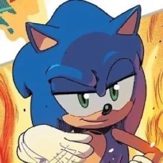 😊 emoji Sonic IDW comics!!! Telegram sticker 18 of 76