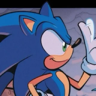 😃 emoji Sonic IDW comics!!! Telegram sticker 20 of 76