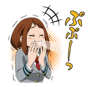 🤧 emoji БОЛЬШЕ ⇨ @CLOOBHUB МОЯ ГЕРОЙСКАЯ АКАДЕМИЯ МГА ТГ Telegram sticker 18 of 49