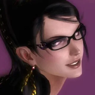 Sticker from Bayonetta