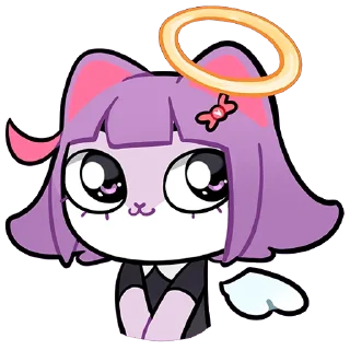😇 emoji Масюня: больше - @stickersvk18 Telegram sticker 15 of 56