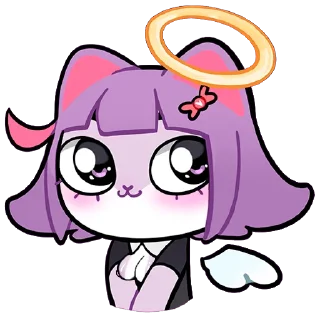 😇 emoji Масюня: больше - @stickersvk18 Telegram sticker 14 of 56