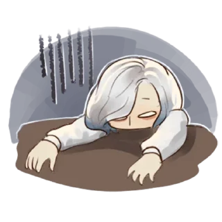 🤦‍♂️ emoji Куро кун @tg_sticks Telegram sticker 10 of 31