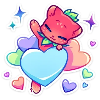 ❤️ emoji Кито; больше - @stickersvk18 Telegram sticker 13 of 46