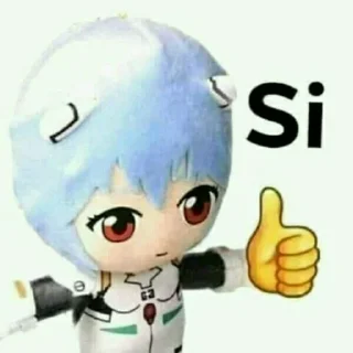 👍 emoji евангелион Telegram sticker 16 of 100