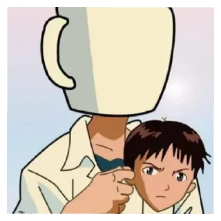😄 emoji Евангелион Telegram sticker 10 of 12