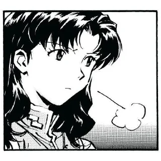 🤥 emoji евангелион Telegram sticker 6 of 29