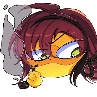 🧐 emoji ох е Telegram sticker 16 of 17