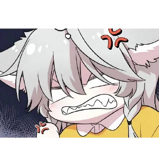 🤬 emoji UwU Telegram sticker 22 of 56