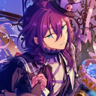 🍇 emoji Mayoi Ayase enstars || @ctcxd Telegram sticker 24 of 79
