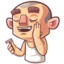 😌 emoji Victor Telegram sticker 13 of 26