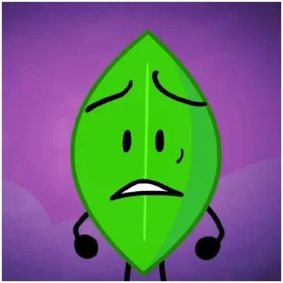 😙 emoji BFB / Leafy (@emopix) Telegram sticker 18 of 30