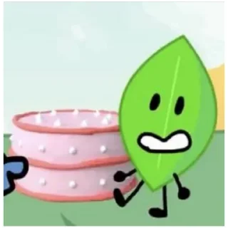 😜 emoji BFB / Leafy (@emopix) Telegram sticker 12 of 30