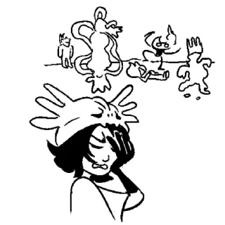 🖕 emoji кишки Telegram sticker 20 of 120