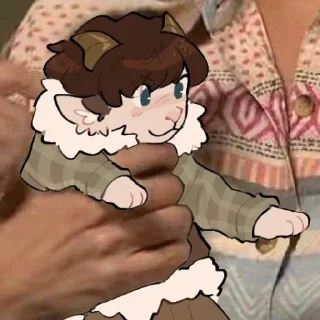 Sticker from – .' Tubbo -,.