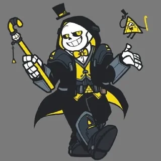 🌟 emoji Ⲃⲓⳑⳑ Ⲋⲁⲛⲋ Telegram sticker 19 of 50