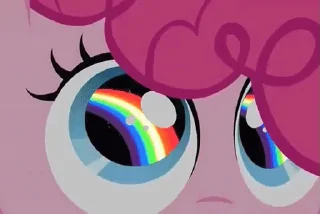🤩 emoji Pinkie Pie | @MLP_AnimatedStickers Telegram sticker 8 of 50