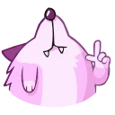 ☝️ emoji @Premium_Stikers | Розовый Минт Telegram sticker 23 of 50