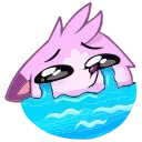 😭 emoji @Premium_Stikers | Розовый Минт Telegram sticker 12 of 50