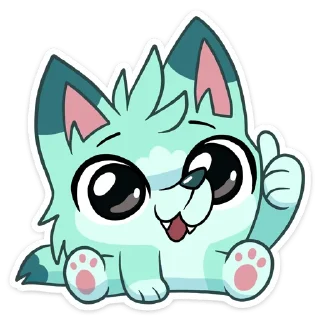 Sticker from Минт @nyasticks