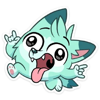 🤘 emoji Минт @nyasticks Telegram sticker 15 of 49