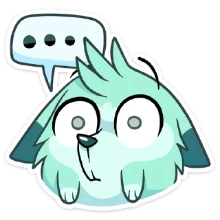 😑 emoji Минт @nyasticks Telegram sticker 18 of 49