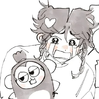 🕊 emoji ꒰ᐢ. .ᐢ꒱ 𝖵𝖾𝗇𝗍𝗂! ₊˚⊹ @Morisroom Telegram sticker 16 of 120