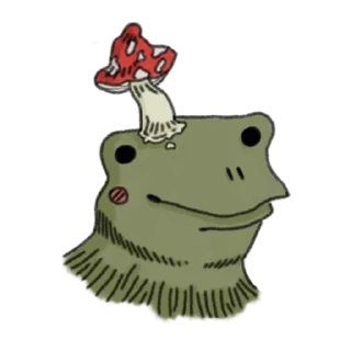 🐸 emoji •Goblincore• Telegram sticker 4 of 7