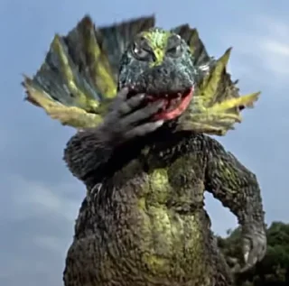 👃 emoji Gojira Telegram sticker 12 of 21