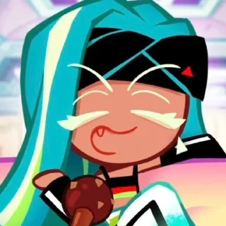 Sticker from Sour belt cookie